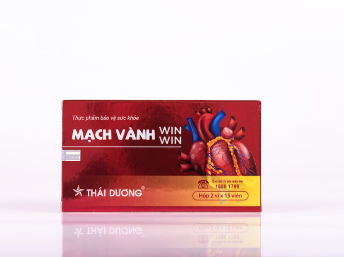 TPBVSK Mạch vành Win Win (Hộp 2 vỉ x 15 viên) - Sao Thái Dương