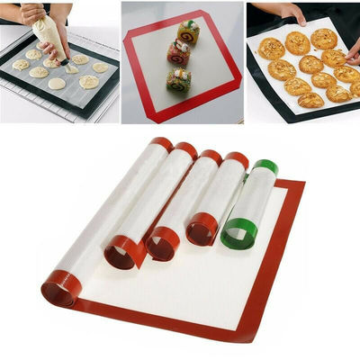 Heat Resistant Silicone Mat for Oven Baking Mat for Cookie /Bread/  /Biscuit/Puff/Eclair Perforated Silicone Nonstick Mat Tool