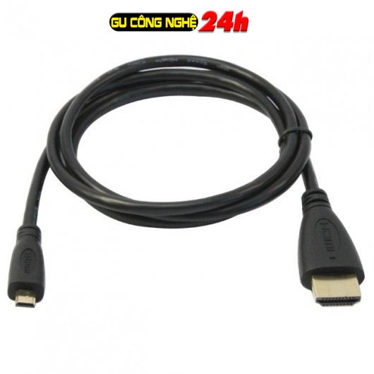 Cáp Chuyển Từ Micro Hdmi Sang Hdmi Dài 1.5 Mét -Dc296