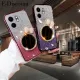 New Phone case infinix Smart 9 Back cover with Bow Makeup Mirror Luxury Shiny Gradient Clear Plating Glitter Girls Slim For infinix Smart9 case. 