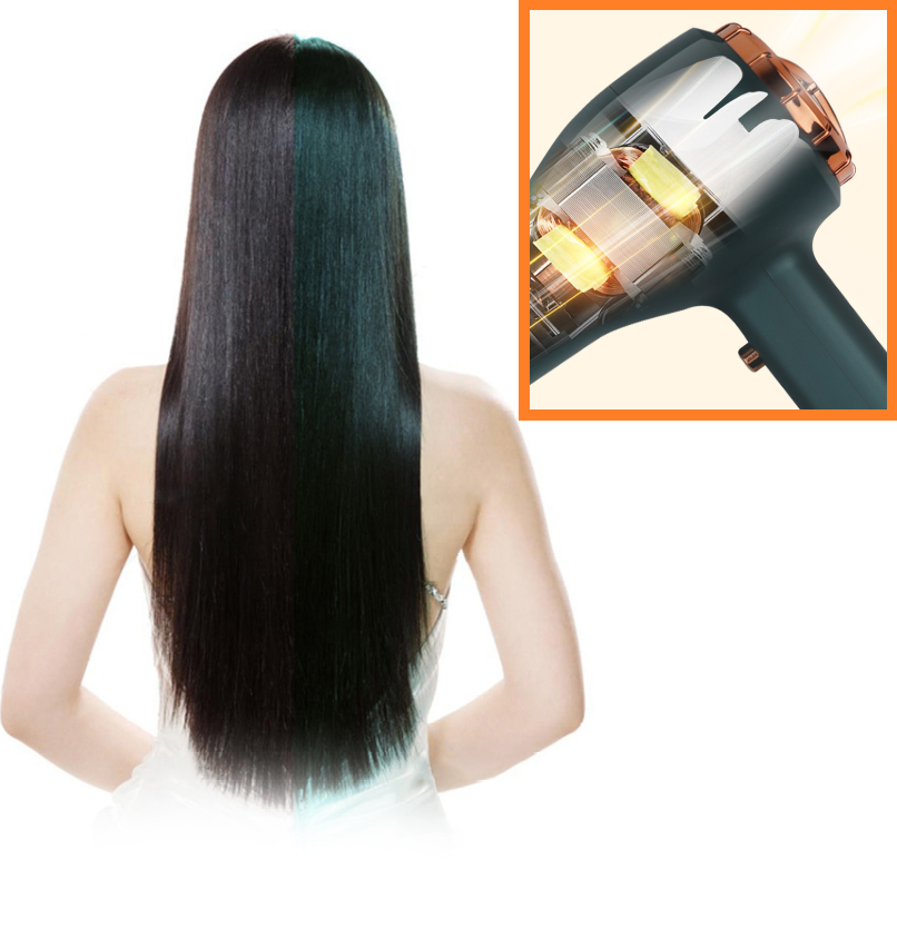 Máy sấy tóc cao cấp nóng lạnh chuẩn salon tóc X18