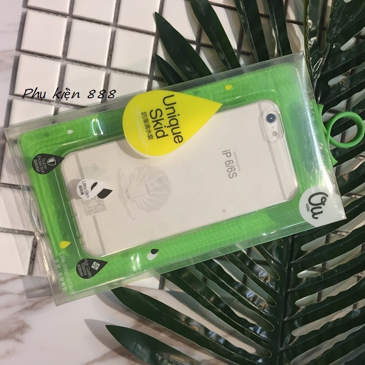 Ốp Lưng Dẻo SiLiCor iPhone 6G/6S (Trong suốt)
