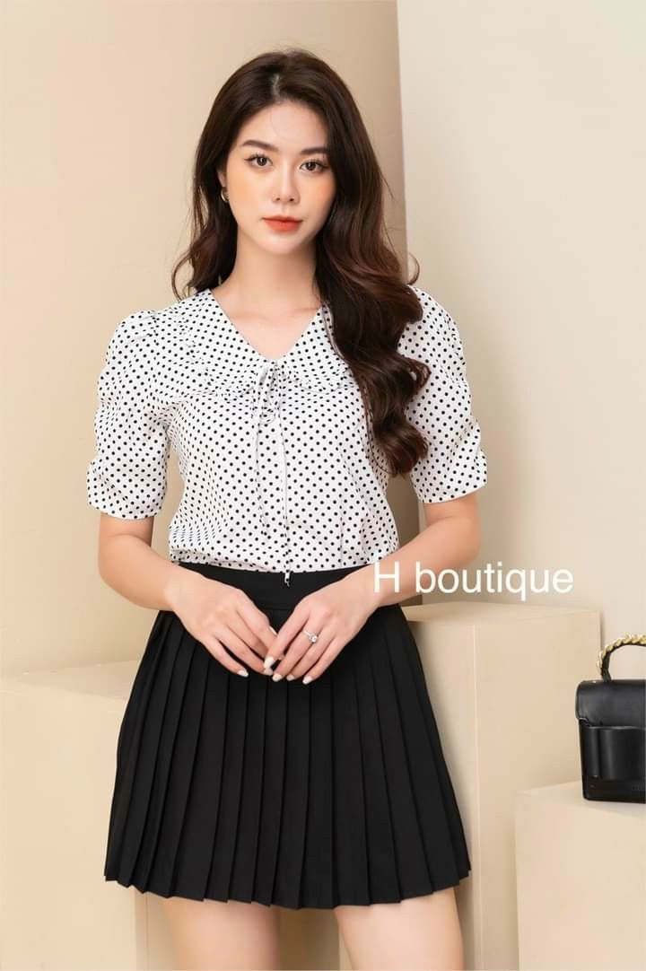 Áo Sơ Mi Nữ Họa tiết
