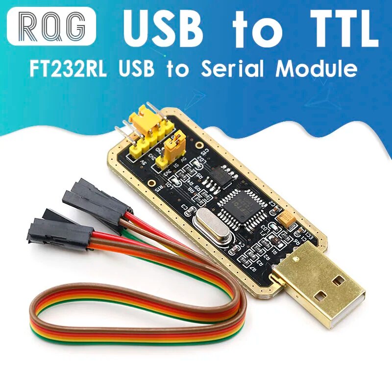 USB-Serial (TTL, UART) адаптер CH340G, 3.3-5V