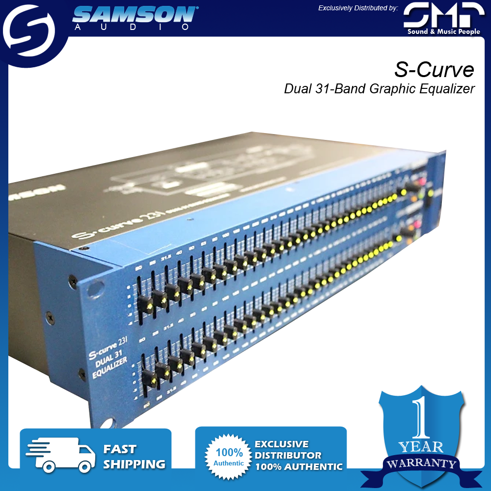 サムソン SAMSON Sカーブ 231 グラフィックイコライザ サムソン SAMSON Sカーブ 231 グラフィックイコライザ サムソン
