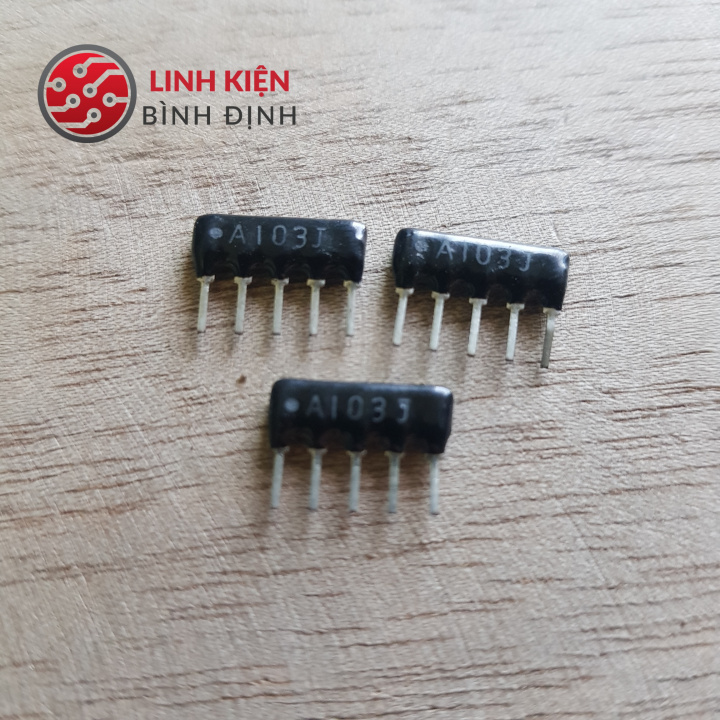 Điện trở băng 10K 5 chân (túi 10 con )