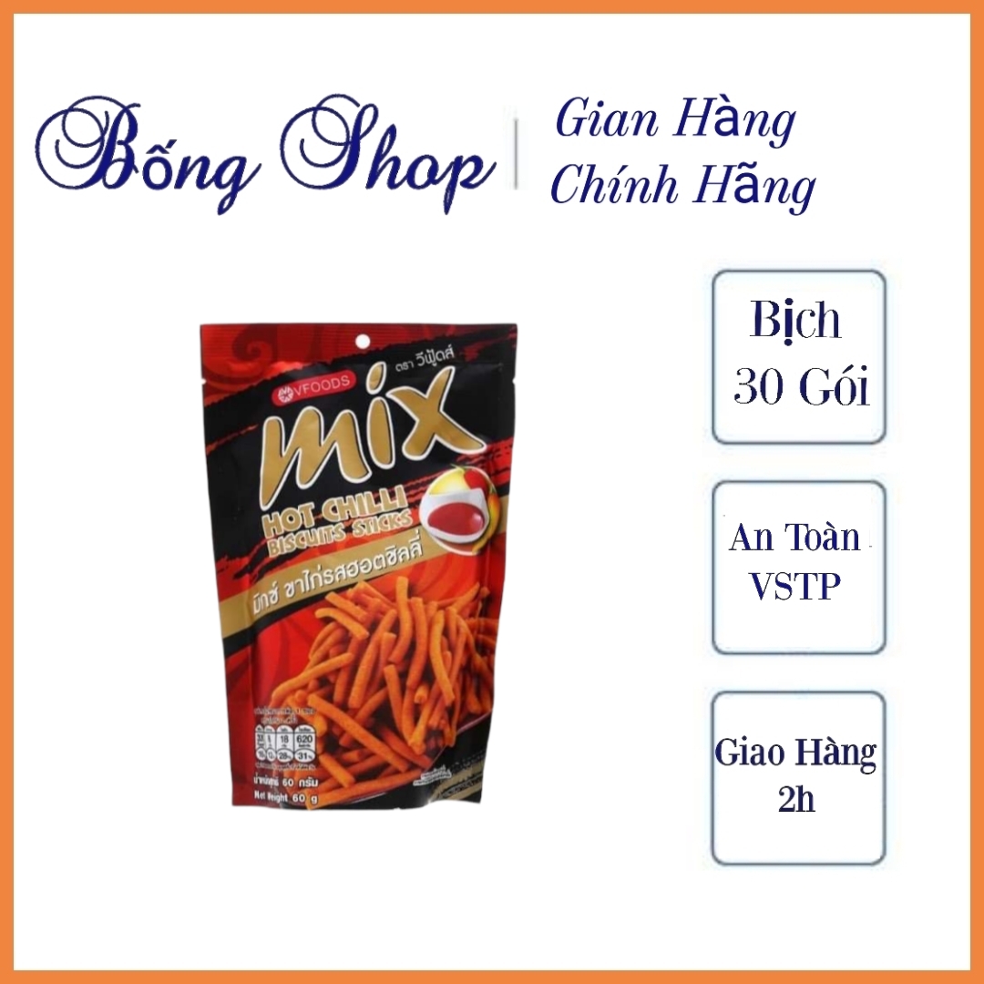 Combo 30 Gói Bim Bim Mix Vfood Thái Lan