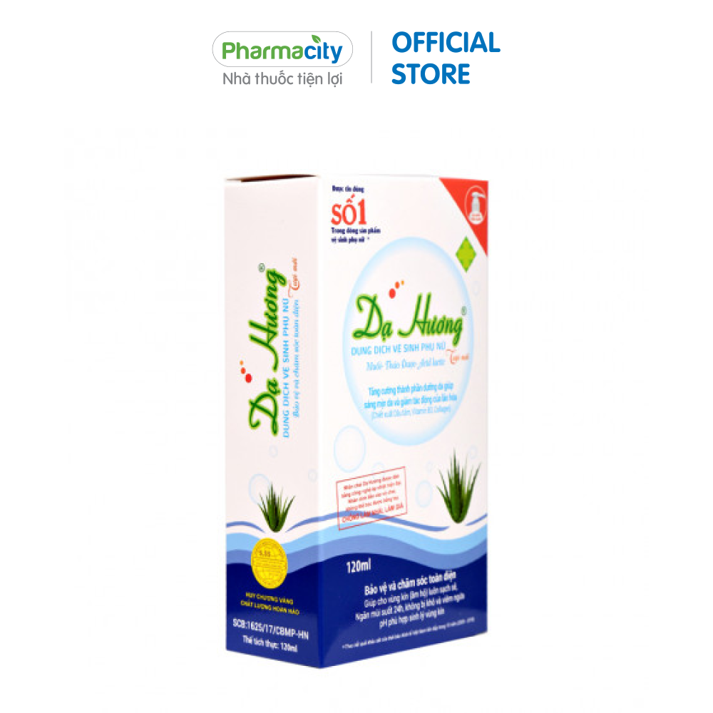 Dung dịch vệ sinh phụ nữ Dạ Hương (120ml)