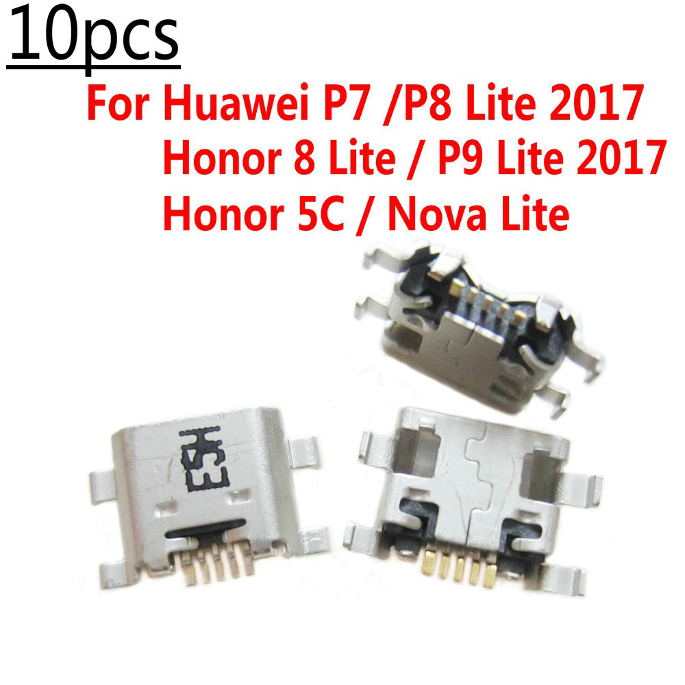 Micro usb charging port charger connector dock plug socket for huawei honor p7 / p8 lite 2017 /honor 8 lite / p9 lite 2017 /honor 5c / nova lite