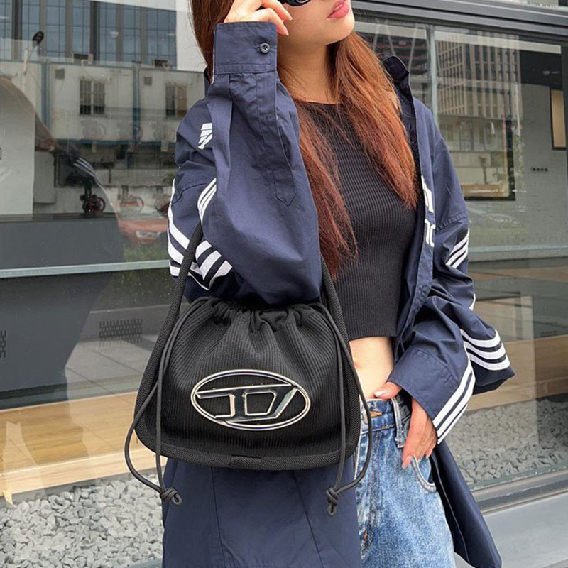 C&K Super Fire Jingle Pack Drawstring bag Canvas-knit tote bag Shoulder bag