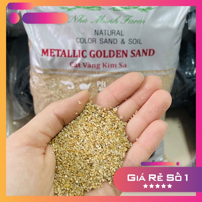 Cát vàng Kim Sa - N.M.F (1kg) . Rain Aqua