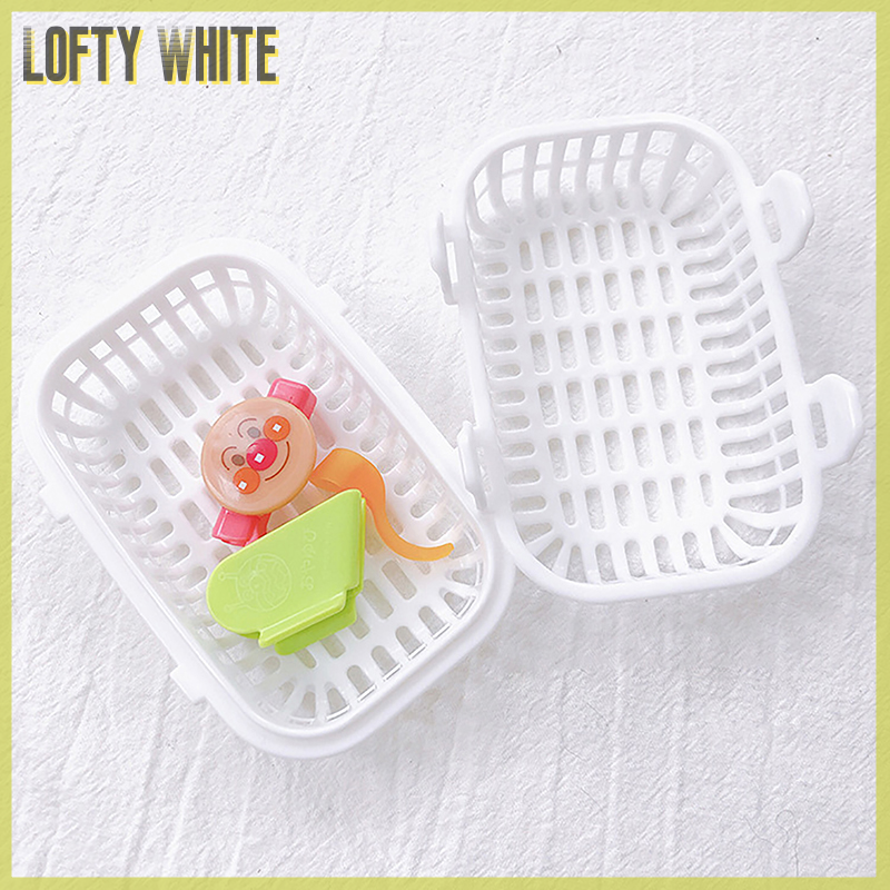 Lofty White Dishwasher Special Small Items Cleaning Basket Kitchen Tools Accessories Soaking Box Storage Box Dish Fork Chopstick Storage