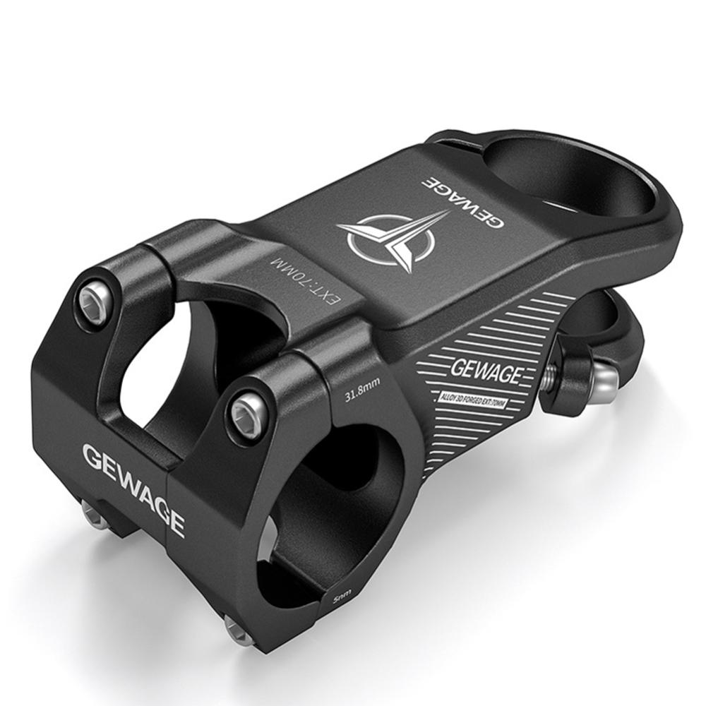 Negative Angle Handlebar Stem Fixed Gear MTB Road Bike Ultralight Riser Stems