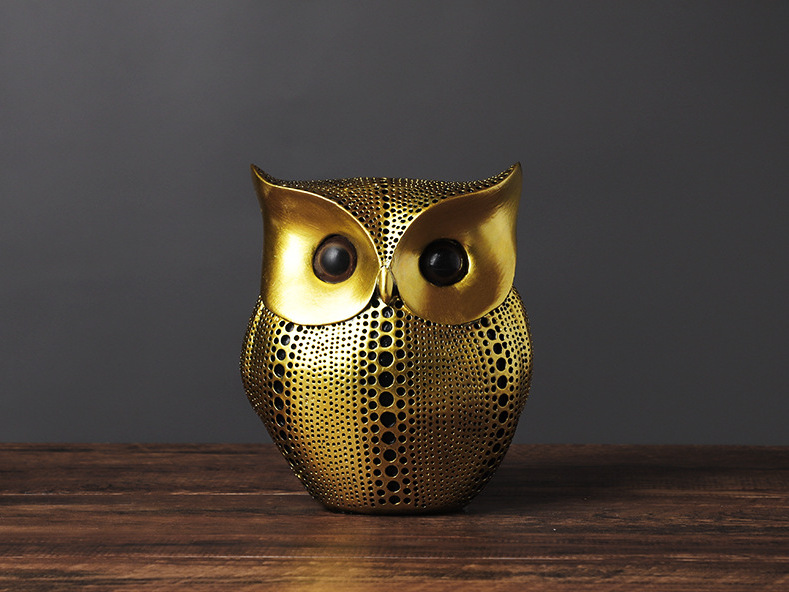 Tượng chim cú mèo Décor