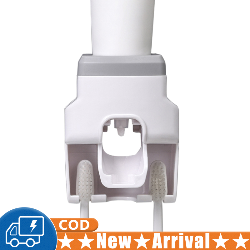 Bathroom Automatic Toothpaste Dispenser Waterproof Lazy Toothpaste Squeezer Toothbrush Holder Bathroom Products