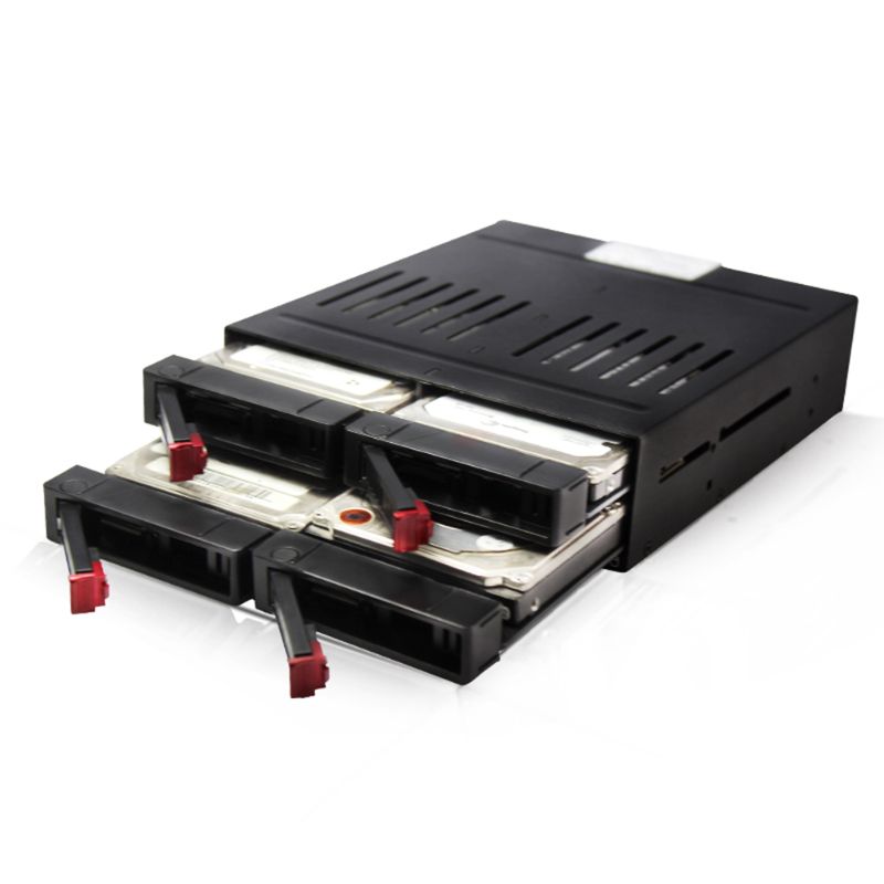 HE-2006 4 khe cắm SATA trong giá 2.5 inch ổ cứng trường hợp nội bộ giá đỡ điện thoại di động