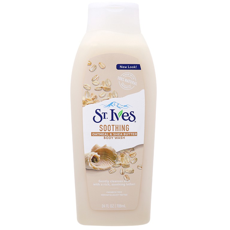 Sữa tắm St.Ives thiên nhiên 400ml & 600ml