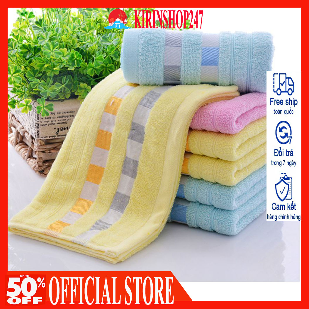 Khăn tắm, khăn mặt xuất nhật 100% cotton siêu mềm mịn