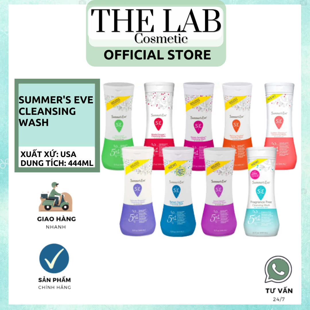[Nhiều Size - Đủ Mùi] Dung Dịch Vệ Sinh Phụ Nữ Summer's Eve Cleansing Wash