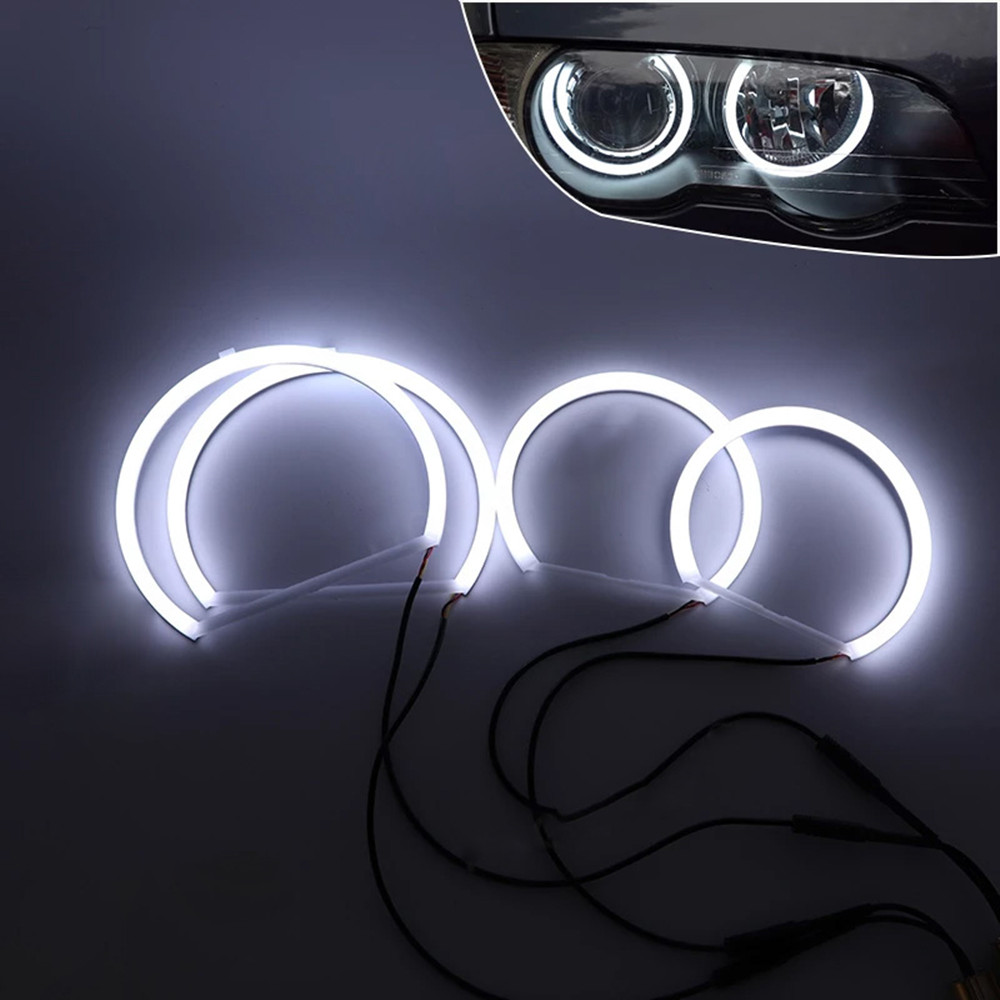 Led cotton light angel eye daytime running light car decorative light for bmw3 5 7 series e36 e38 e39 e46