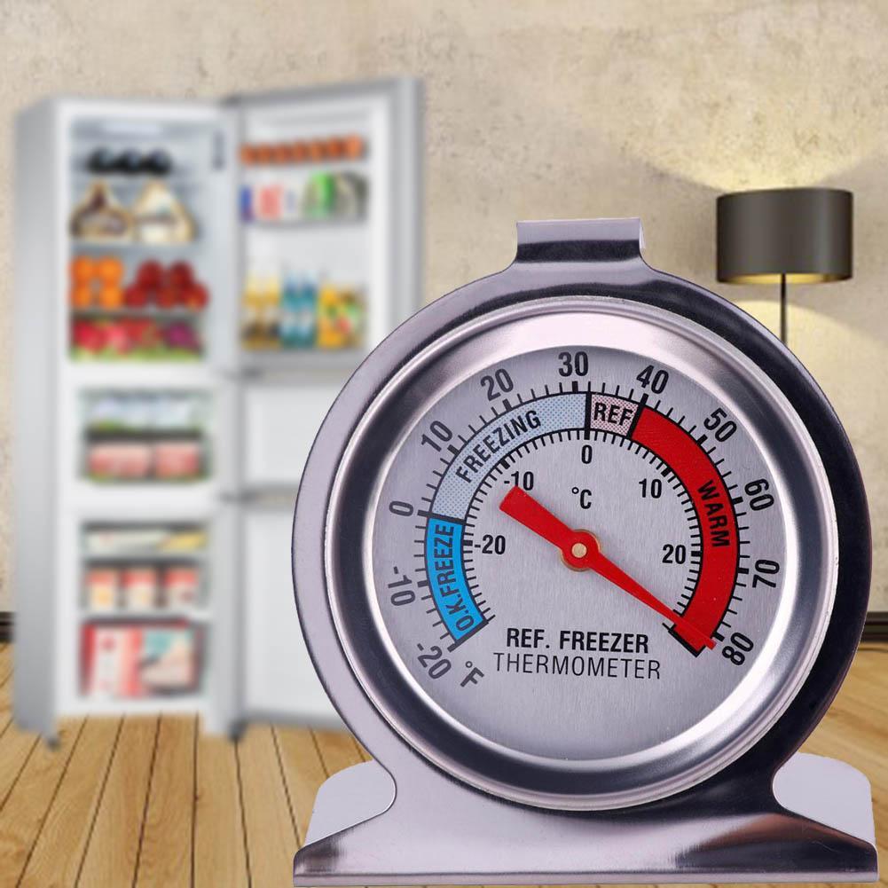 Kitchen Thermometer Stainless Steel Dial For Refrigerator Freezer R9N7 Fridge