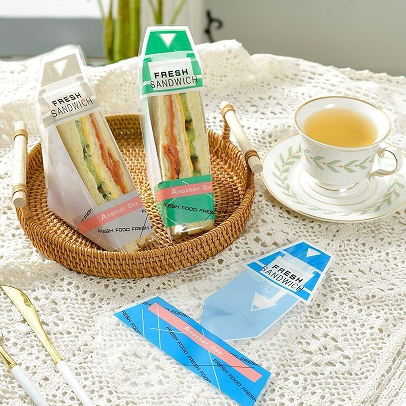 100%20Pieces%20Of%20Sandwich%20Wrappers%20Special%20Disposable%20Easy%20To%20Tear%20Transparent%20Triangle%20Cake%20%20Packaging%20Bag%20BRYT%20-%20Image%202