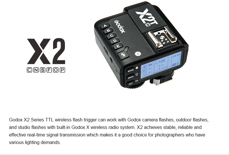 Godox X2 GHz TTL Wireless Flash Trigger for CANON Lazada