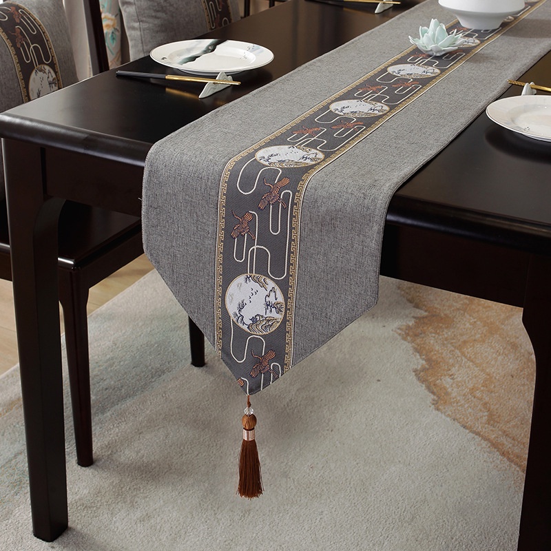 Table Runner Cloth Oriental Chinese Design For Dining Table Living