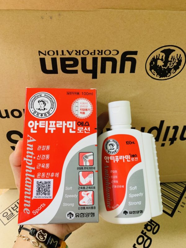 [Hàng xách tay] DẦU NÓNG HÀN QUỐC ANTIPLAMINE 100ml