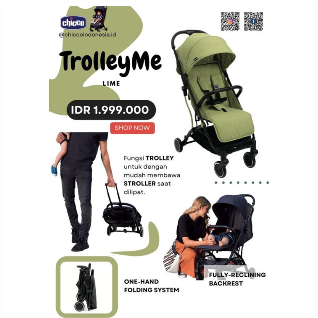 Chicco TrolleyMe Stroller baby Kereta Dorong baby kids 0m+