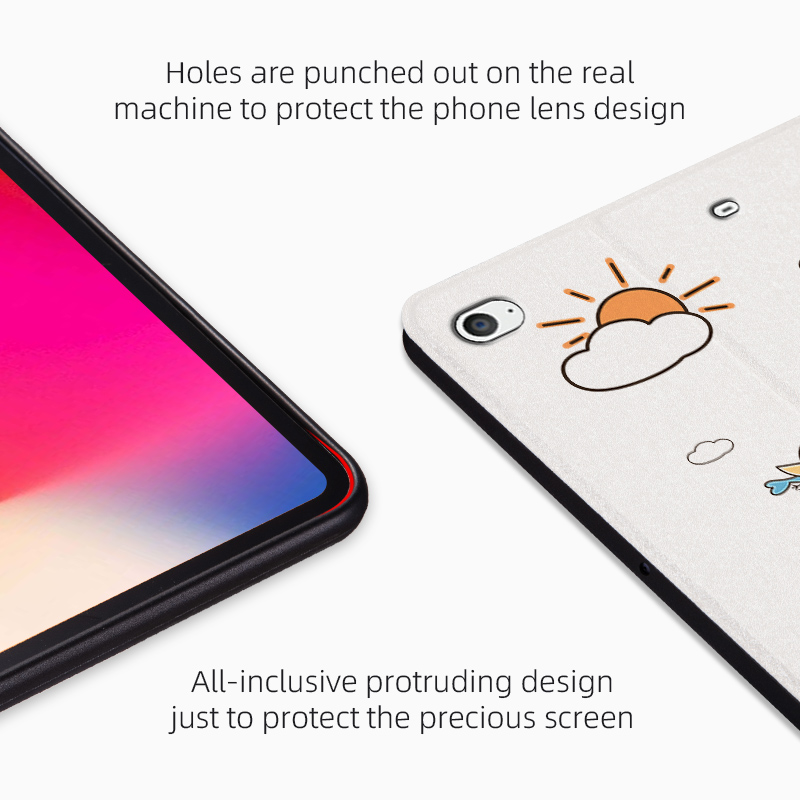 PU leather case for iPad Mini 1 2 3 mini 4 5 mini 6 cover case shockproof tablet case for iPad Mini1 Mini2 Mini3 Mini4 Mini5 Mini6 casing