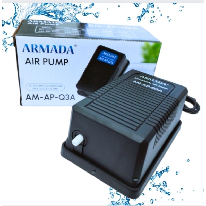 ARMADA AM AP Q3A AIRPUMP AERATOR UDARA 1 LUBANG OUTPUT