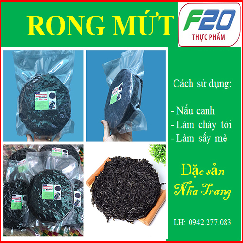 200gr Rong Mứt Nấu Canh/ Rong Biển Nấu Canh & làm Rong Biển Cháy Tỏi, Rong Biển Ăn Liền, Rong Biển Rắc Cơm, Rong Biển Sấy Khô