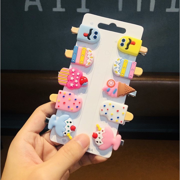 Kẹp Tóc Hàn Quốc Siêu Cute cho Bé,cute