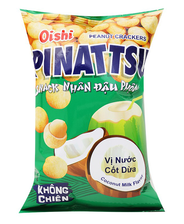 Pinatasu Oishi 10 pack peanut snack