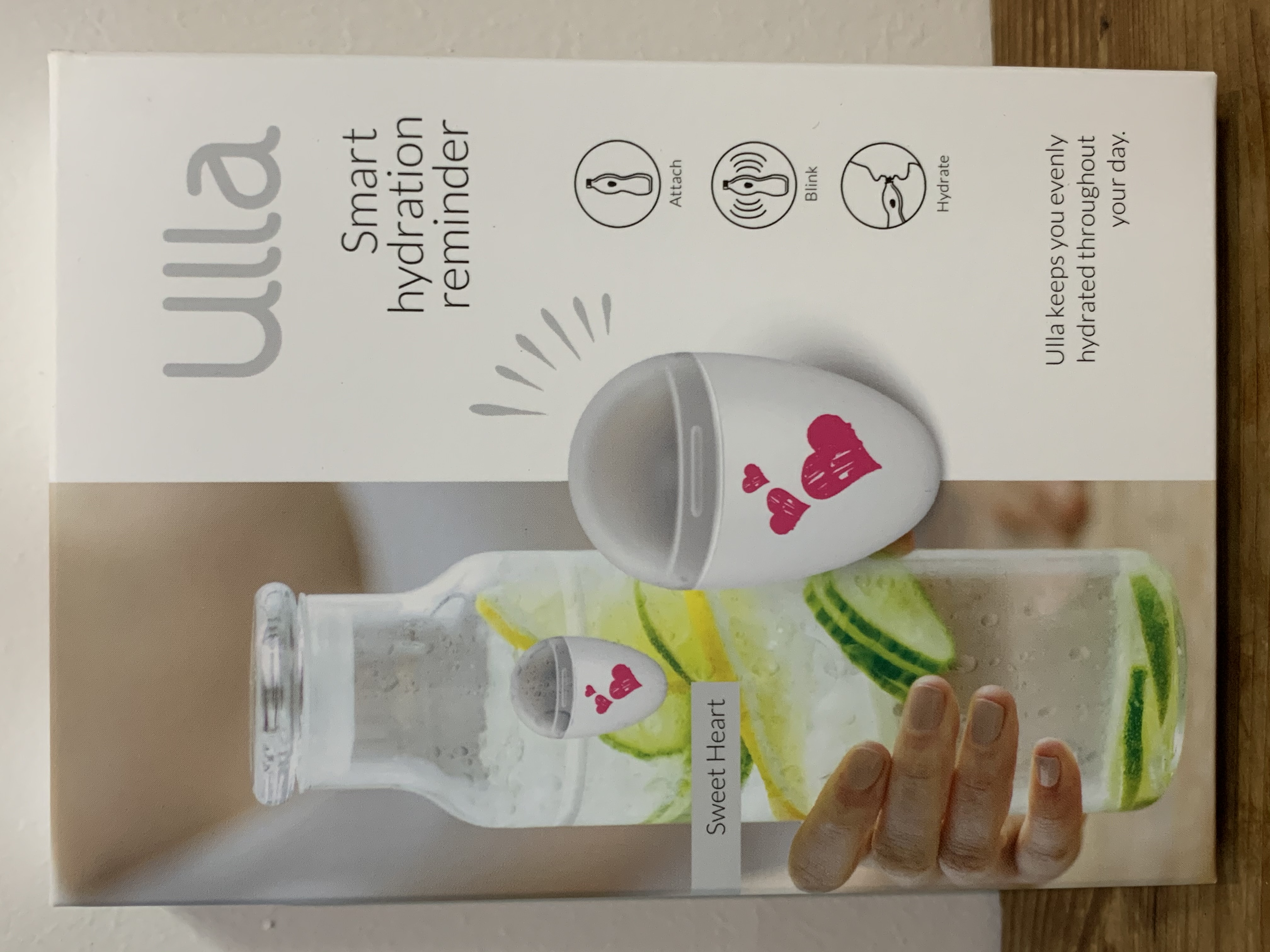 Ulla Drink More Water Ulla Drink Water Reminder, Smart Light For