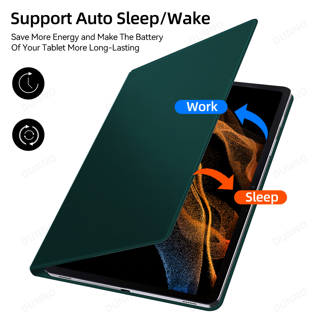 Magnetic Tablet Case For Samsung Galaxy Tab S6 Lite For S7/S8/S9 S7 FE S7 S8 Plus S8 S9 Ultra With Built-in Pencil Holder Cover. 