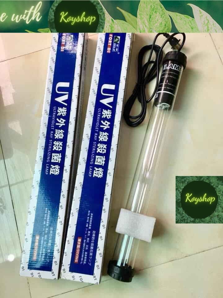 Bóng đèn uv fort di 55w diệt rêu tảo, diệt khuẩn cho hồ cá koi. phụ kiện hồ cá đèn uv 55w, 53cm