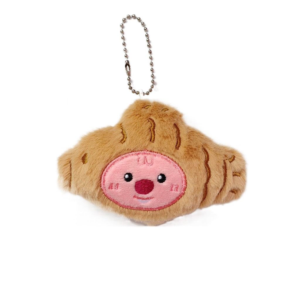 KORNASUE Vải nhung lông Móc Khóa Búp Bê lợn vải nhung lông Capybara Lợn Móc khóa vải lông hình Hải Ly Móc chìa khóa Ins dây chuyền vải nhung lông capybara Quà tặng sinh nhật bạn bè