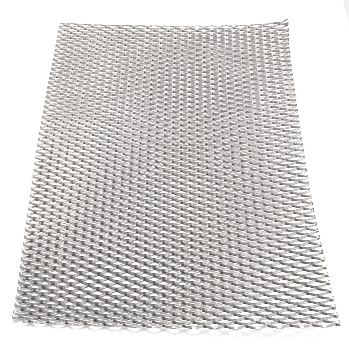【On Sale】 1pc Metal Titanium Mesh Sheet Heat Resistance Silver ...