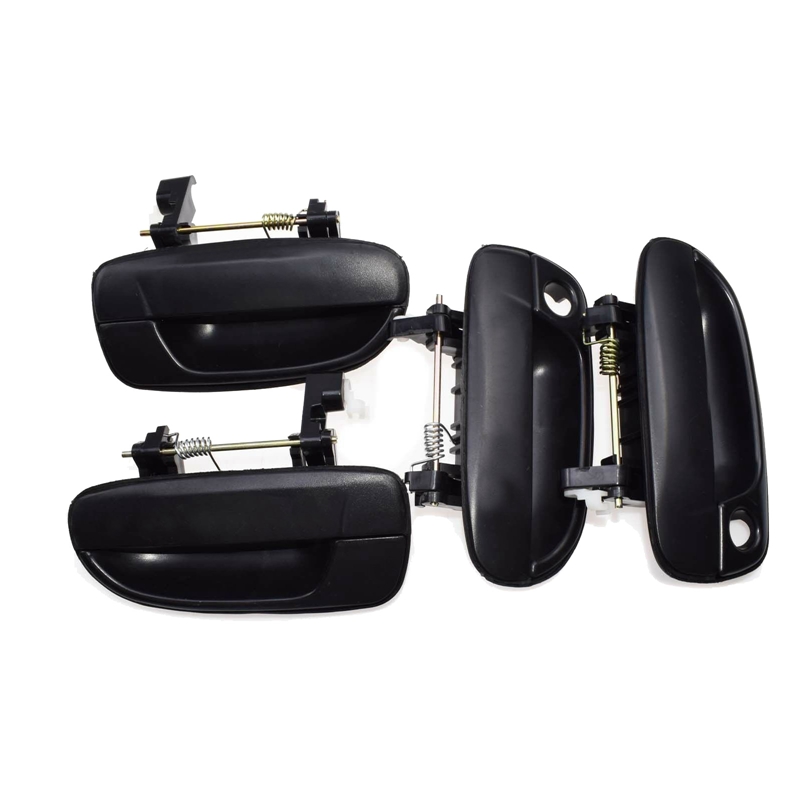 4PCS(Front Rear Left Right)Outer Outside Exterior Door Handle Black for Hyundai Accent 2000-2005 New