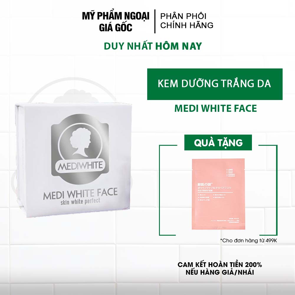Kem trắng da mặt Medi White Face 30g