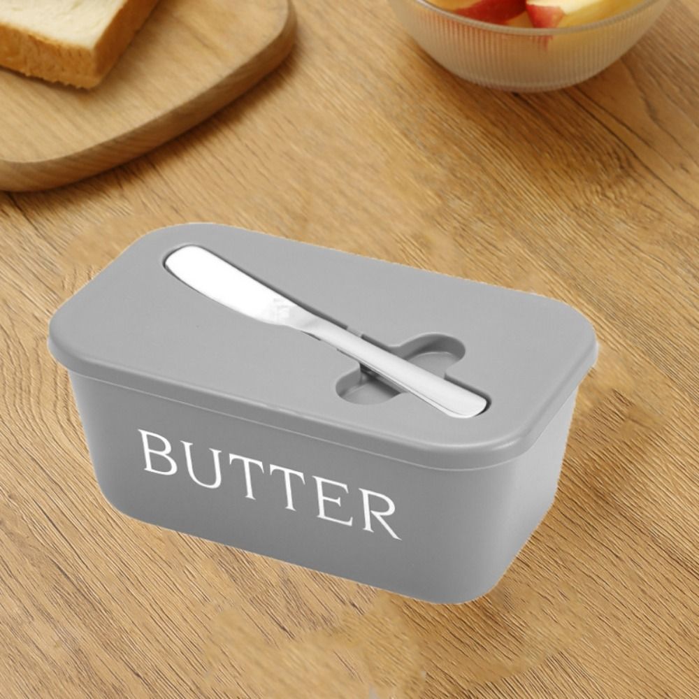 Multi-functional Plastic Butter Container Rectangular Food Grade Butter ...