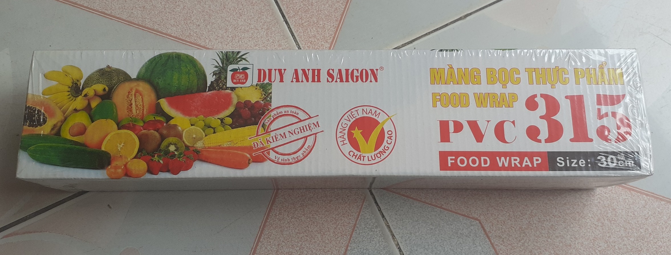 Màng bọc thực phẩn Duy Anh PVC 315 Size 30cm