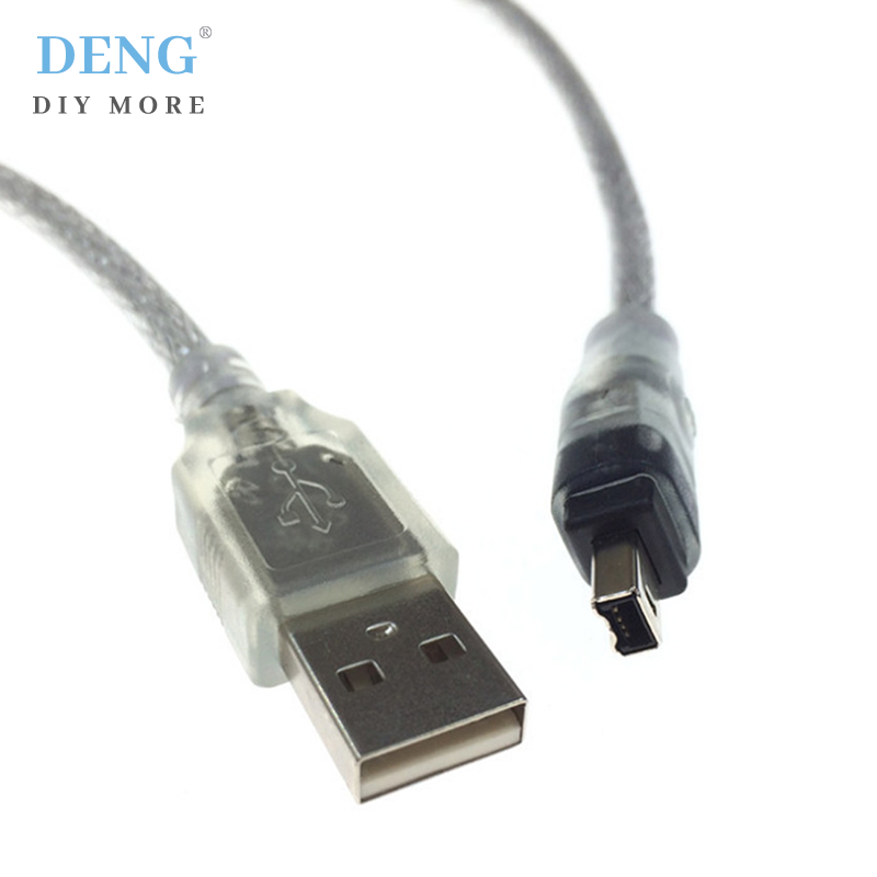 🔥singg poy dây chuyển đổi usb đực sang firewire ieee 1394 4 chân đực ilink dây cáp firewire 1394