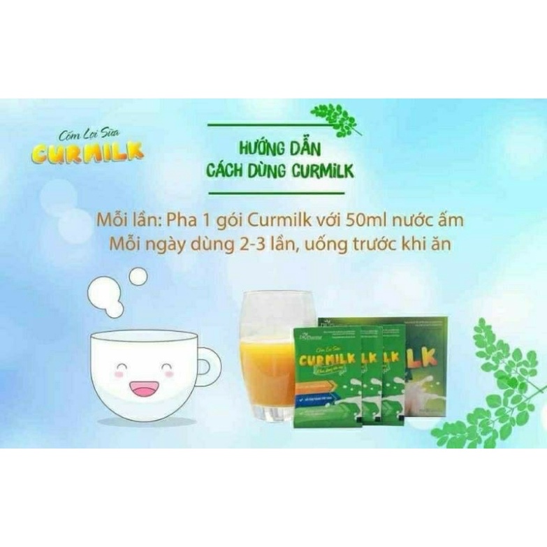Cốm lợi sữa Curmilk - Sản phẩm của ĐH Dược Hà Nội