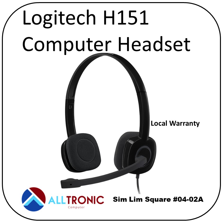 logitech headset h151 mic not working
