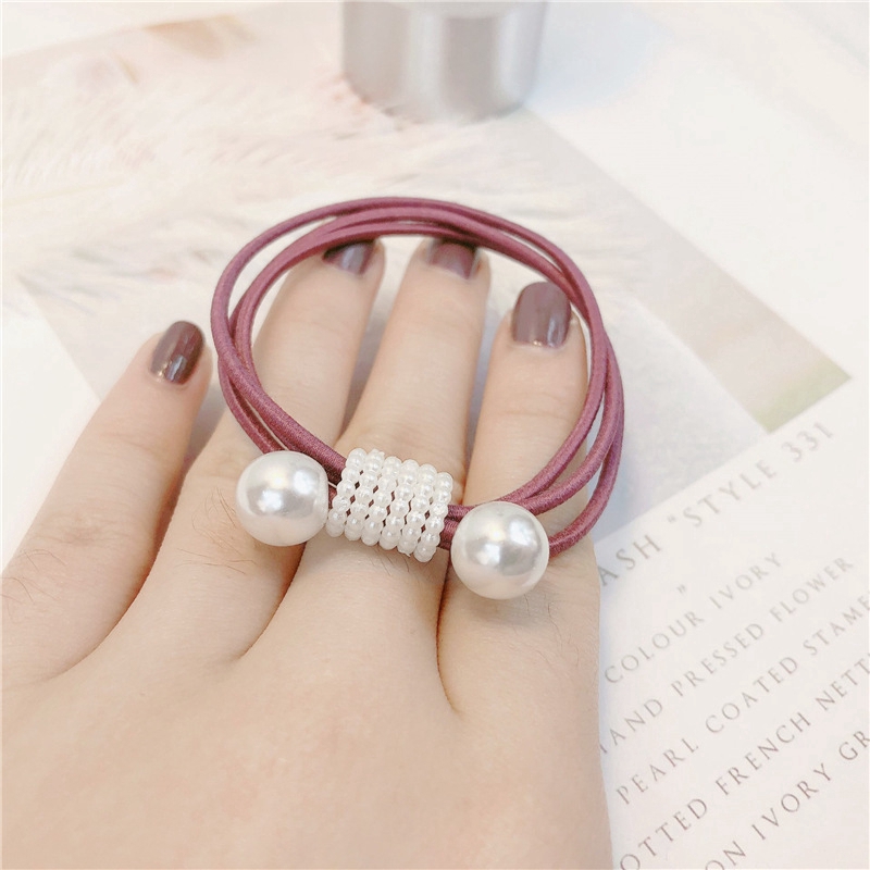 CỘT TÓC DÂY BUỘC TÓC ĐÍNH HẠT XOAN