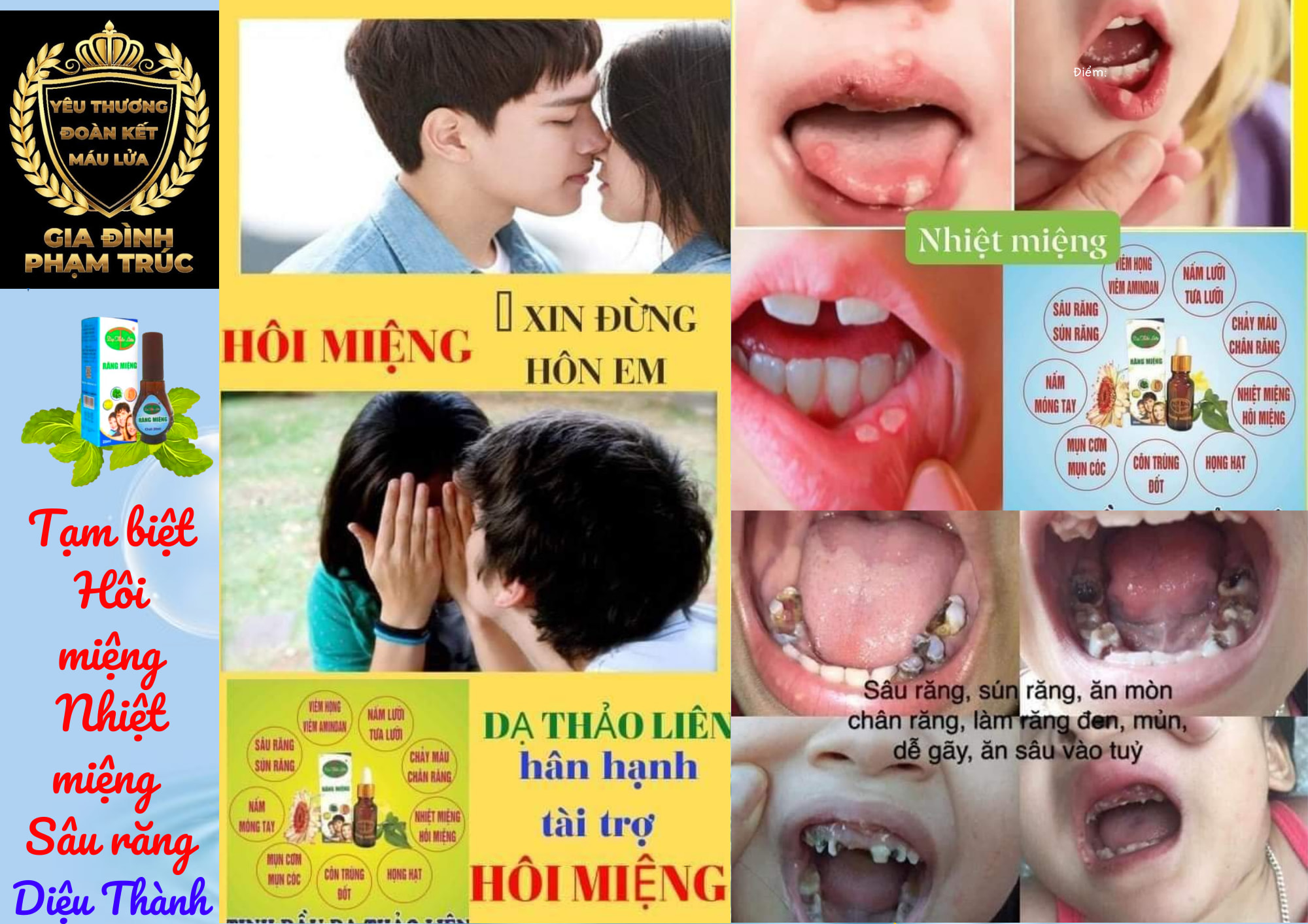 TINH DẦU RĂNG MIỆNG DẠ THẢO LIÊN
