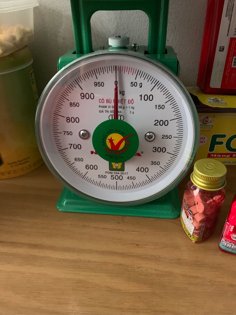 CÂN ĐỒNG HỒ LÒ XO NHƠN HÒA 1KG
